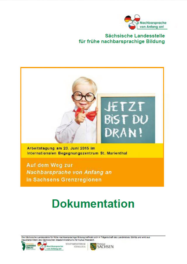 Dokumentbild Arbeitstagung: "Auf dem Weg zur Nachbarsprache von Anfang an in Sachsens Grenzregionen"